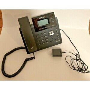 Verizon Yealink VoIP Phone SIP-T40G Ultra-Elegant Model Black Branded